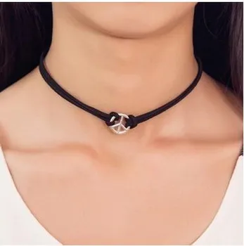 1 kus Harajuku čipky náhrdelník na krk reťaz náhrdelník golier ženy sveter reťazca ossicular reťazca šperky veľkoobchod 1
