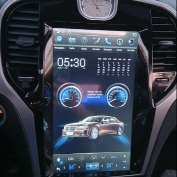 1920*1080 Vertikálne Displej GPS Navigácie autorádia Pre Chrysler 300C 2012 2013 2014 2015 2016-2019 Multimediálne Stereo Prehrávač 1