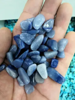 50g Prírodného Modrá Aventurine Nepravidelných Kameňov, Crystal Rocks Crystal bytové Doplnky. 1