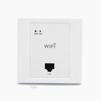 ANDDEAR Biela Bezdrôtový WiFi v Stene AP Kvalitné Hotelové Izby Wi-Fi Pokrytie Mini Wall-mount AP Router, Access Point 1