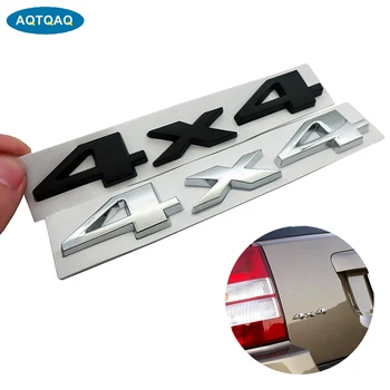 AQTQAQ 1 Kus DIY 3D 4x4 Znak, Odznak Nálepku 14.7x2.1 cm Logo Nálepky, Nálepky na Jeep Grand Cherokee