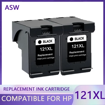 ASW Kompatibilné 121 XL Výmenu Kaziet pre HP 121XL Čierne Atramentové Kazety pre Deskjet D2563 F4283 F2423 F2483 2493 4213 1