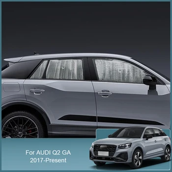 Auto Predné Sklo Slnečníky UV ochranný Kryt bočného Okna Záclony slnečník Clonu Auto Príslušenstvo Pre Audi Q2 GA 2017-2025