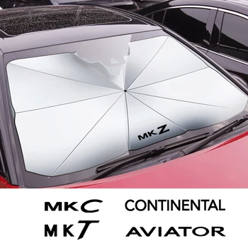 Auto Slnečník Dáždnik Pre Lincoln LETEC Continental Navigator MKZ MKT MKC MKS MKX čelného skla Dáždnik, Slnečník 1