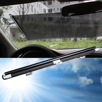 C Univerzálny Zdvíhateľnej čelného skla Clonu slnečník Auto Predné, Zadné, Bočné Žalúzie Sun odtiene Anti UV Slnečníky 1