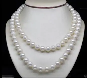 DOPRAVA ZADARMO HORÚCE predávať nový Štýl skutočné AAA 8-9mm south sea white pearl náhrdelník 33 PALCE 1