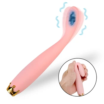 Dildo Vibrátor Bradavky Stimulátor Klitorisu Sexuálne Hračky pre Ženy Pošvy Masér Orgazmus Flirtovanie Pero 10 Rýchlosť Prst, Vibrátor 1