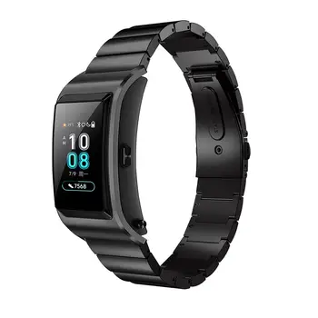 Doplnky z Nerezovej Ocele Pre Huawei B5 Smart WatchStrap hodinkám Pre Huawei B5 Watchband kovový Náramok potítka Luxus 1