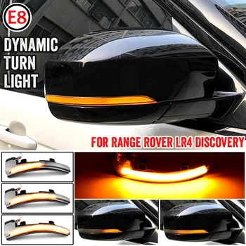 Dynamické LED Zase Signál Svetlo Spätného Zrkadla Blinker Na Land Rover LR4 Objav Range Rover Sport Evoque MK IV 2013 -2018 1
