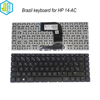 Notebook pc Brazília Brazílska klávesnica pre HP 14-AC 14-AF 14-AQ 14-DF 14-AM 340 346 348 G3 246 G4 TPN-I119 14G-AD 14Q-AJ 807169-prietokomer fl1 1