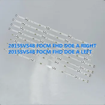 Nové 8pcs podsvietenie LED pásy V5DN-480SMA-R4 V5DN-480SMB-R3 2015SVS48 FOCM FHD DOE LM41-00360A LM41-00359A 1