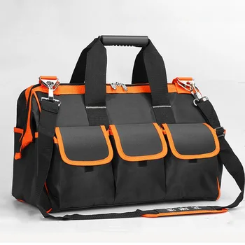 Oxford Handričkou Tool Bag Multi-Function Opravy Elektrikár Tool Bag Plátno Veľkú Kapacitu Opotrebovaniu Pribrala Kabelka