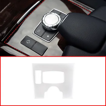 Pre Mercedes Benz Triedy E W212 2014-2015 ABS Chrome Centrálneho Ovládania Panel Výbava Interiéru Auto Príslušenstvo 1