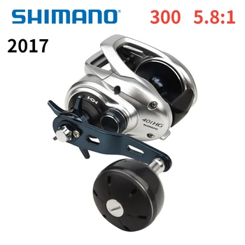 Shimano 201TRANX 301HG 7.6:1 Prevodový Pomer 5+1BB Nízky Profil Presuňte Max 10 kg X-SHIP na Ľavej Strane Morské Baitcasting Fishing Cievky 1
