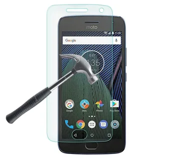 Tvrdené Sklo Pre Motorola Moto G5 9H Tvrdosť Ultra-tenký Ochranný Film nevýbušnom Screen Protector Moto G5 Plus Stráže 1