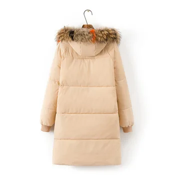 Veľkosť Plus Zimné Kabát Teplá Vetrovka kórejský Dlhá Bunda Ženy Abrigos Mujer Invierno 2020 570090 YY1291 1
