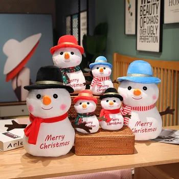 Vianočné Snehuliak Bábika Plyšové Hračky Roztomilý Ice Man Bábika Vianočný Darček, Vianočné Dekorácie, Ozdoby Anime Plyšové Kawaii plyšové Hračky 1
