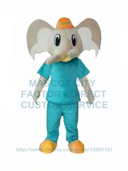 cool slon chlapec maskot kostým v modrej reklama vlastné anime, komiksu, téma ovocie cosply kostýmy, karneval, maškarný 3432 1