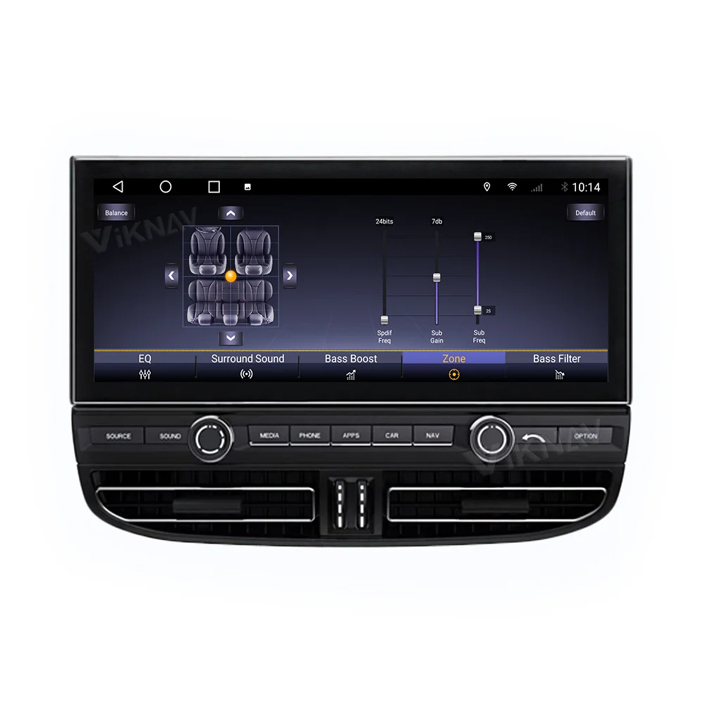 12.3 PALCOVÝ Android autorádia Pre Porsche Cayenne 2010-2017 Gps Navigácie DVD Multimediálny Prehrávač, Rádio Audio Autoradio Vedúci Jednotky Obrázok 4