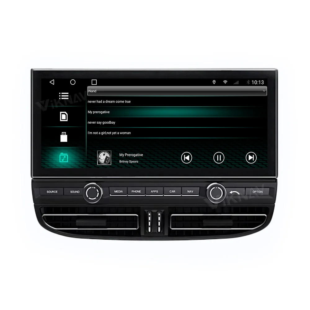 12.3 PALCOVÝ Android autorádia Pre Porsche Cayenne 2010-2017 Gps Navigácie DVD Multimediálny Prehrávač, Rádio Audio Autoradio Vedúci Jednotky Obrázok 5