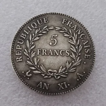 1163~1345 Notre Dame De Paris Silver Dollar Frank Kolekcia Pamätných Mincí Výzvou Mince Darček 2