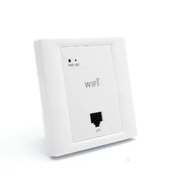 ANDDEAR Biela Bezdrôtový WiFi v Stene AP Kvalitné Hotelové Izby Wi-Fi Pokrytie Mini Wall-mount AP Router, Access Point 2