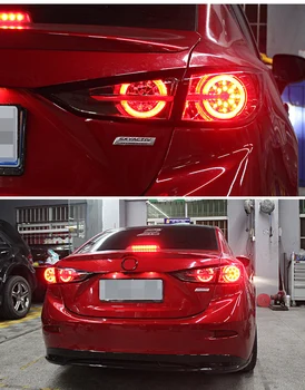 Auto Nové LED Zadné Svetlá zadné Svetlo Na Mazda 3 Axela 2014 2015 2016 2017 2018 2019 koncových svetiel 2