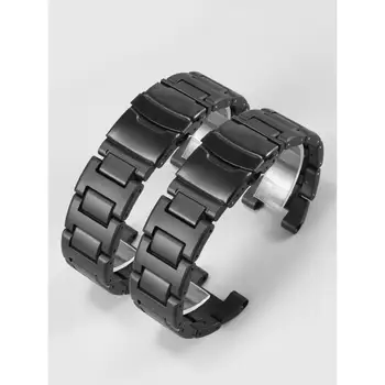 CICIDD Plastové Ocele Watchband Nahradiť Casio GST-B100/S120/110/W300/410 Série Gumy Silikónové Hodinky Reťazca 2