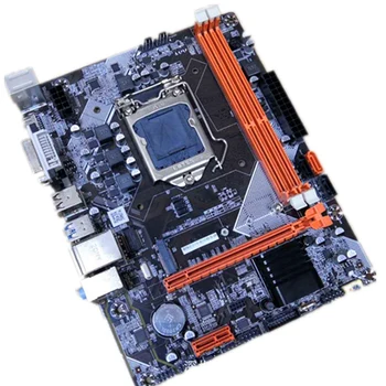 HOT-základnej Doske Počítača B75 LGA 1155 M. 2 NVME USB 3.0, SATA III Doske S Core I3 2100/2120 CPU, 4GB 1600Mhz DDR3 Pamäť 2