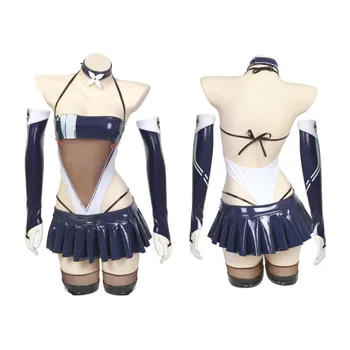 Horúce Anime Hry Azur Lane Shinano Racing Suit Jednotné Šaty Cosplay Kostým Ženy Halloween Party Oblečenie Úlohu Hrať Oblečenie 2