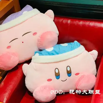 Japonský Nintendo Star Kabi Kirby Plyšové 3D Hodiť Vankúš Bábika Vankúš Prázdninový Darček 2