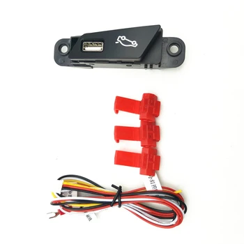 Kufri Otvoriť/Zavrieť Prepínač Montáž s USB Portom pre Chevrolet Cruze MGO3 9-16V 3A Auto Príslušenstvo 2
