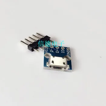 MCU-micro USB rozhranie zásuvka Napájania prenos rozhranie Breadboard 5V modul napájania 2