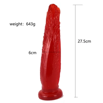 NNSX Kapusta Tvarované Zadok Plug dildo pre Masturbácia Pošvy Masáž s prísavkou mäkký pocit hlbokej stimulácia sexuálnu hračku, penis 2
