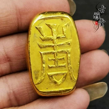 Nádherné starožitné Qing zlato 2