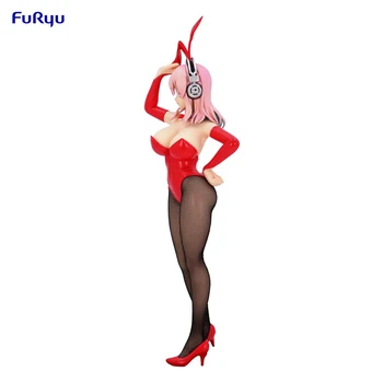 [Pre-Predaj] Furyu BiCute Zajačiky SUPERSONICO SONIC Red Zajačik Dievča Ver. 28 CM PVC Anime Akčné Figúrky Model Kolekcie Hračka 2