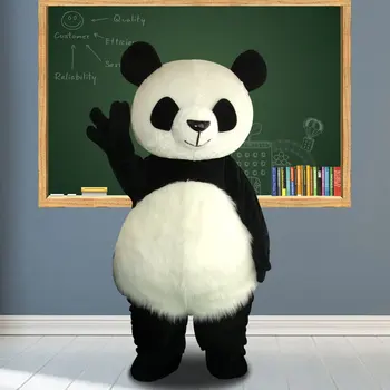 [TML] Cosplay rez Panda Bear Maskot Kostým Kreslená postavička kostým Reklama Kostým Party Kostým karneval zvierat 2