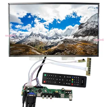TV VGA, AV, USB, AUDIO LCD LED Controller Rada Karta auta DIY Pre AUO B156HW01 LP173WF1 1920x1080 Panel Obrazovky monitora 2
