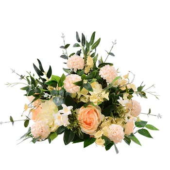 Umelý kvet loptu 40 cm tabuľka vrchol ples svadobné pozadie hodvábneho kvetu loptu cesty vedú kvetinový kytice decortion 2