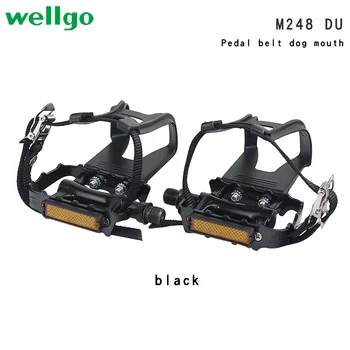 WellGo M248DU MTB, zliatina hliníka Palin ložisko horský bicykel pedál so psom úst časti bicyklov 2