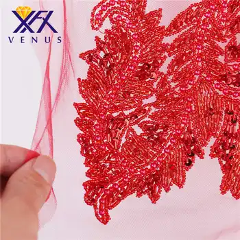 XFX VENUŠA (5 pc), Veľkoobchod perličiek bodice nášivka ozdobnými kamienkami červené korálky lištovanie škvrny oka pre kostým dekor 2
