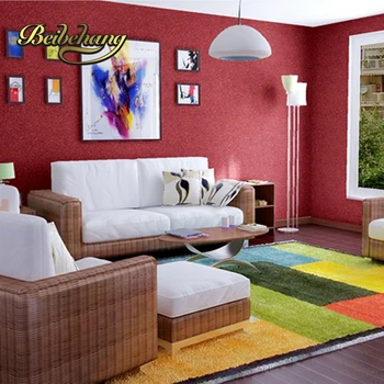 beibehang Hodváb pure color farba svetlo - farebné PVC, steny papier hotel, penzión inžinierstva tapety abstraktných de parede 2