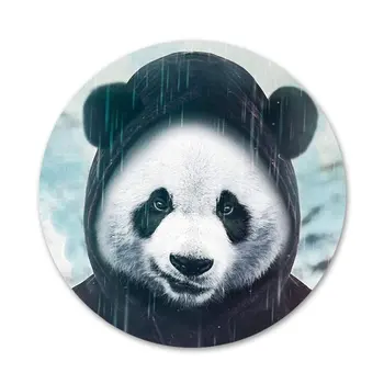 cool panda Odznak Brošňa Pin Príslušenstvo Pre Oblečenie Batoh Dekorácie, darčeky 2