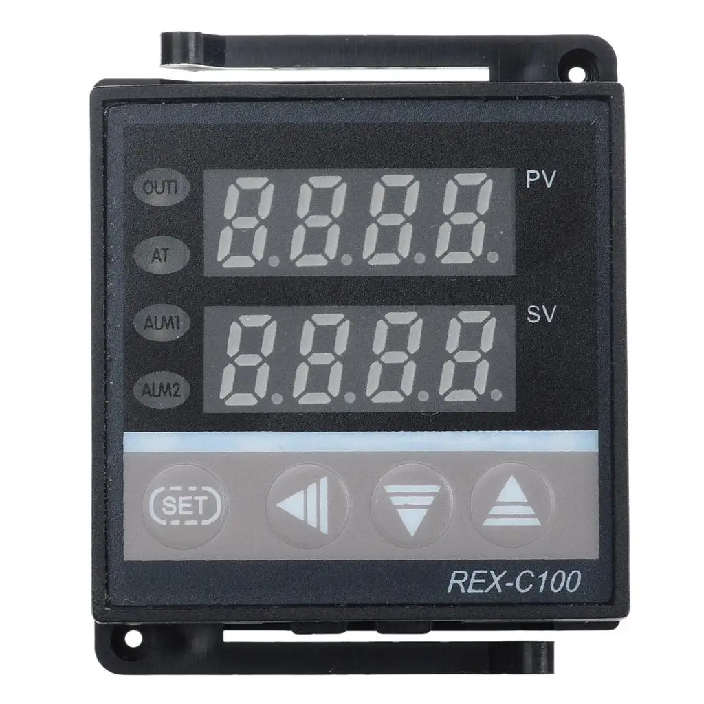 220V Dual PID Digitálne Ovládanie Teploty Regulátor Termočlánok REX-C100 Obrázok 4