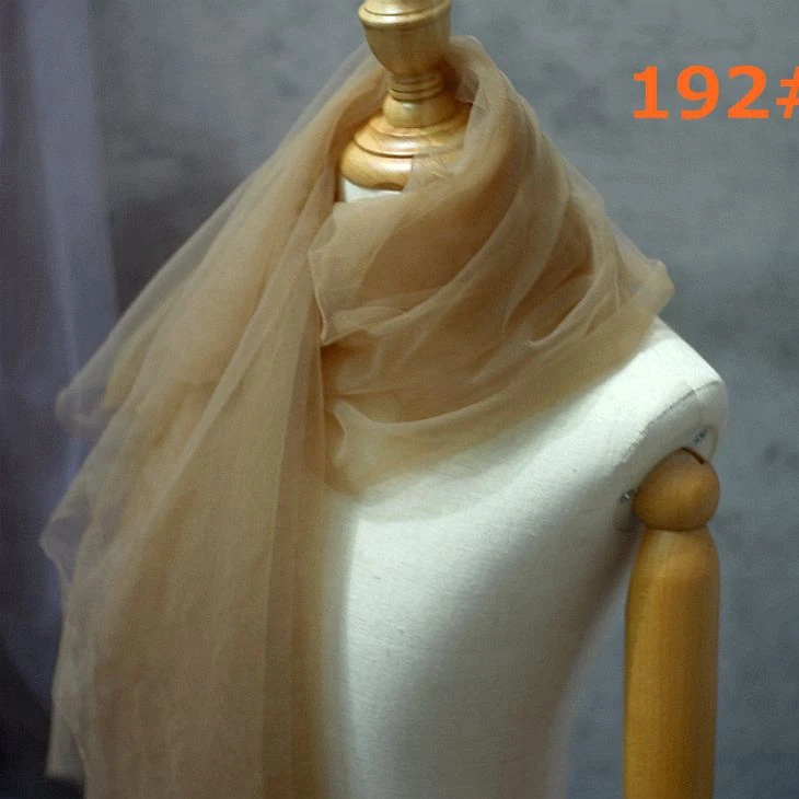 2meter cena gázy elastické, mäkké oka textílie ručné diy oblečenie okno obrazovka svadobné dekorácie čistý faric Obrázok 2