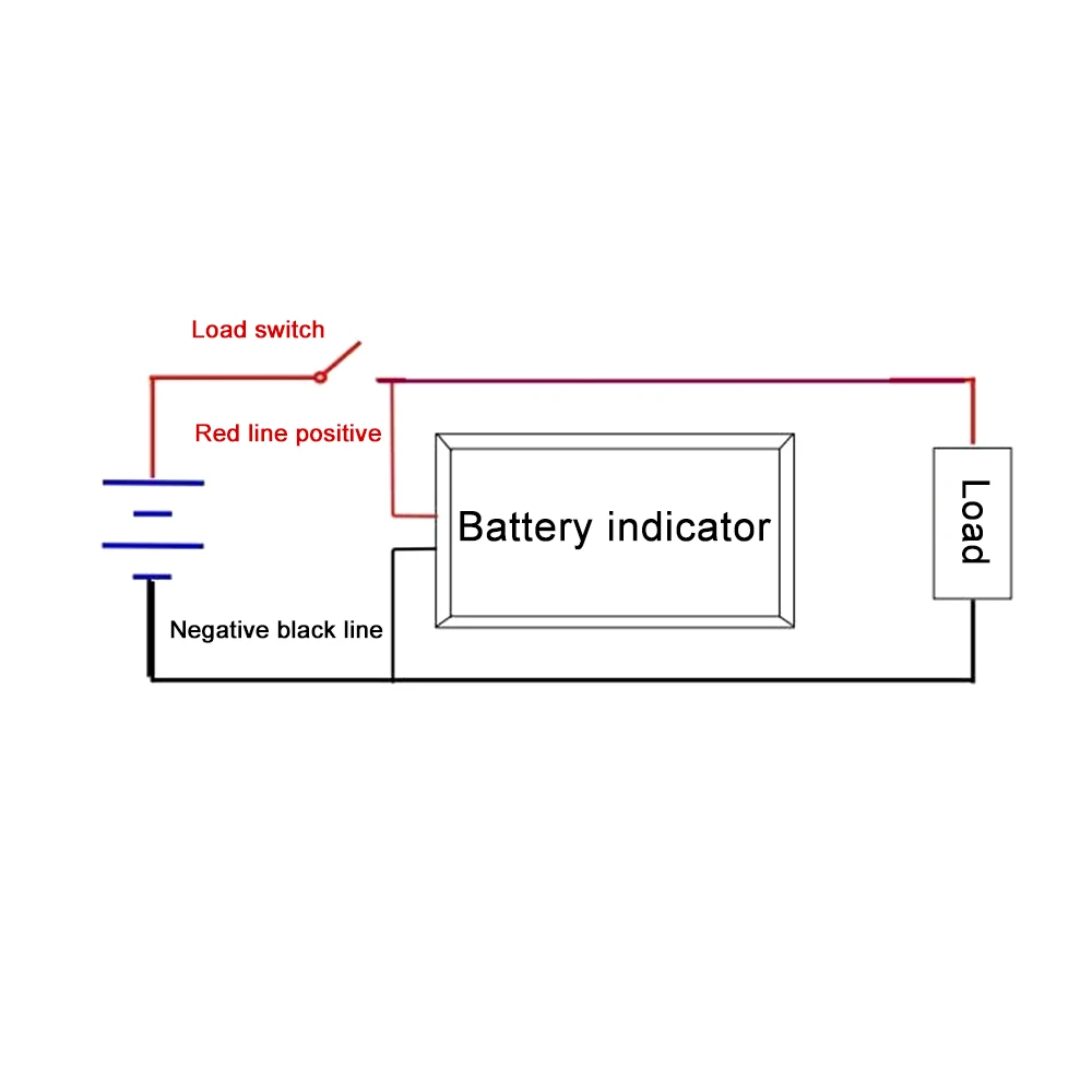 3S 6S 7S Lítiové Batérie Kapacity Ukazovateľ Tester + Prípade 12V Olovených Indikátor Úrovne nabitia Batérie Obrázok 3