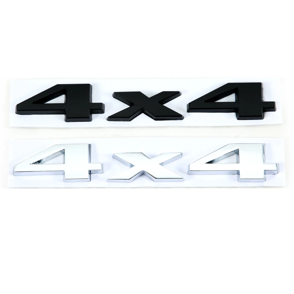 AQTQAQ 1 Kus DIY 3D 4x4 Znak, Odznak Nálepku 14.7x2.1 cm Logo Nálepky, Nálepky na Jeep Grand Cherokee Obrázok 1
