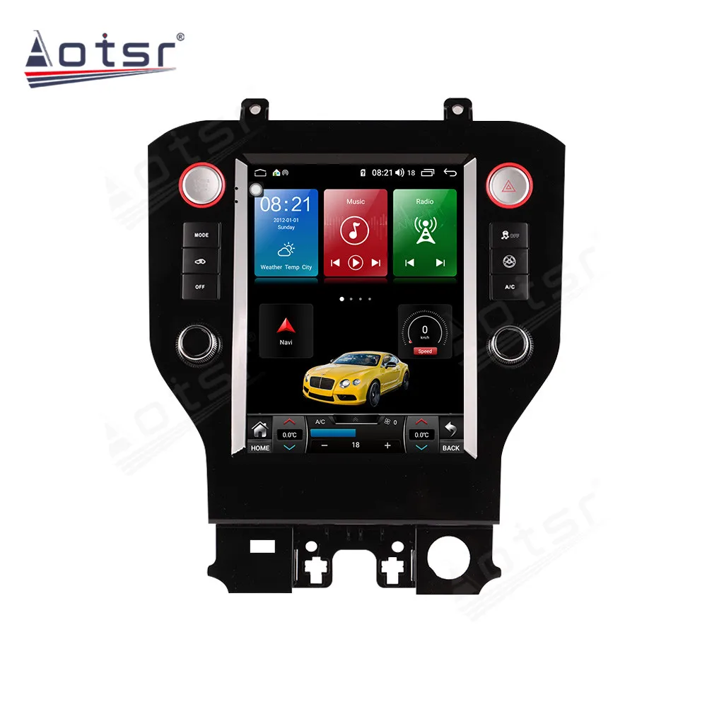 Android Plazmové Obrazovky Pre Ford Mustang 2015 2016 2017 2018 2019 2020 2021 autorádio S Bluetooth Carplay GPS Strednej Multimediálne Obrázok 1