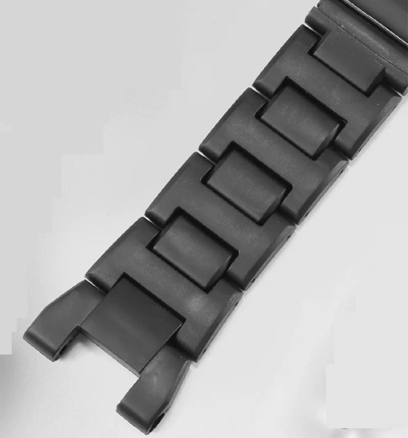 CICIDD Plastové Ocele Watchband Nahradiť Casio GST-B100/S120/110/W300/410 Série Gumy Silikónové Hodinky Reťazca Obrázok 4