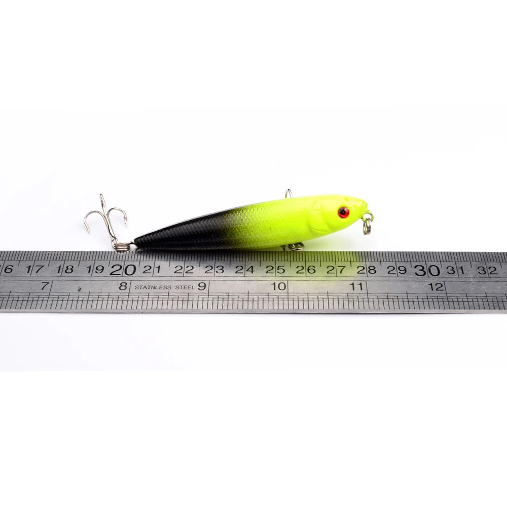 HiUmi 7PC 8cm 8,6 g plastové wobblers ceruzka rybárske nástrahy pevných umelých nástrah crankbaits pesca rybárske rieši Obrázok 4